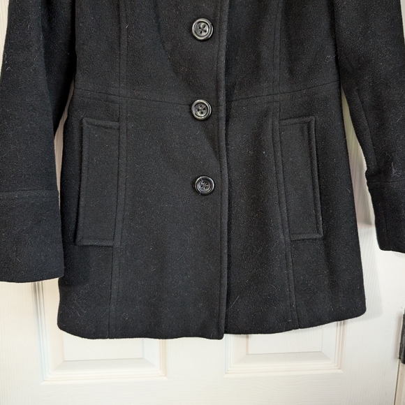 London Fog Women's Single Breasted Peacoat Size S - Picture 3 of 7